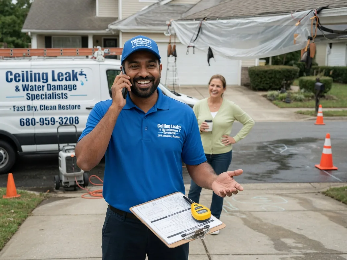 Ceiling Leak Cleanup Pembroke, VA FAQs