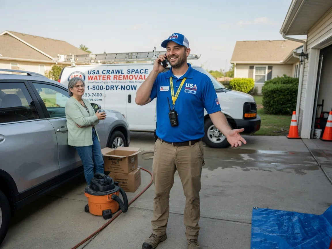 Crawl Space Water Removal Pembroke, VA FAQs